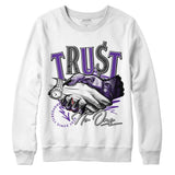 PURPLE Collection DopeSkill Sweatshirt Trust No One Graphic
