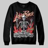 Red 'Laid Back' DopeSkill Graphic Sweatshirt