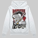 Flight Club 4s DopeSkill Hoodie Sweatshirt Sorry I've Been Trappin Graphic