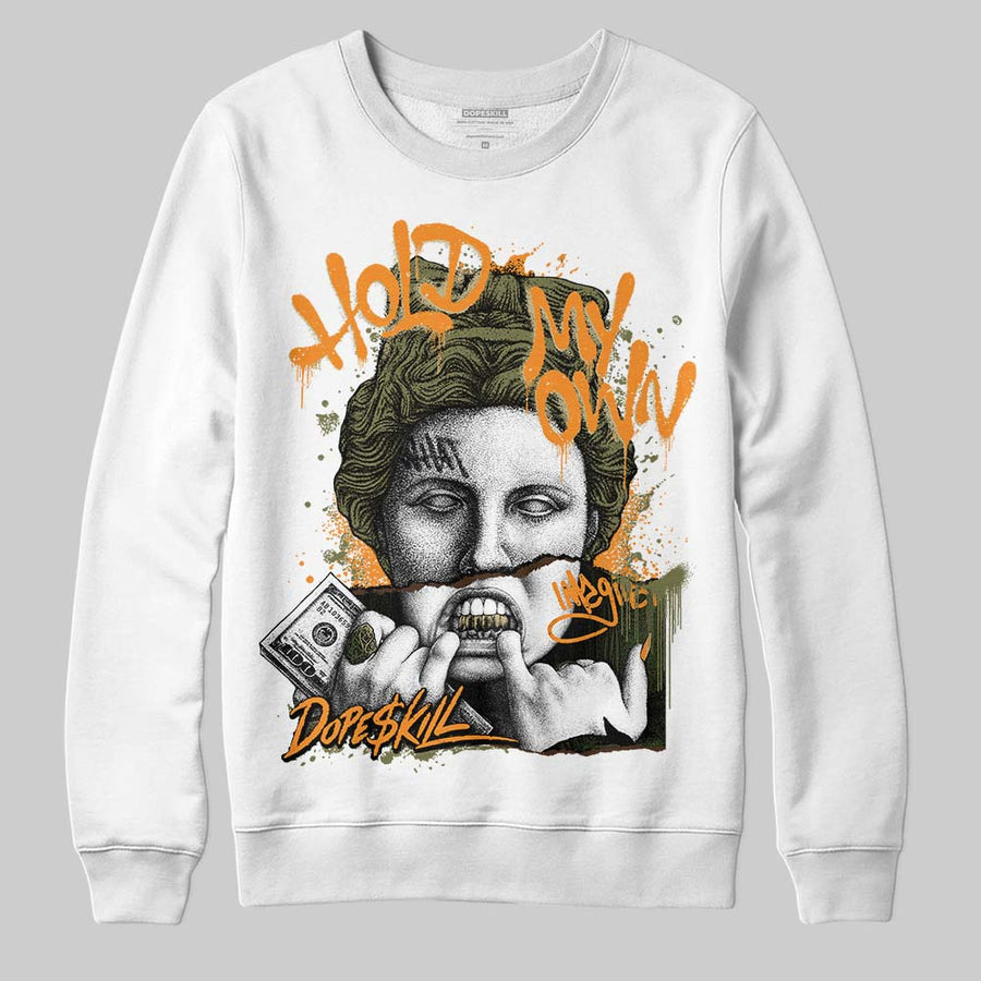 Olive Collection DopeSkill Sweatshirt Hold My Own Graphic