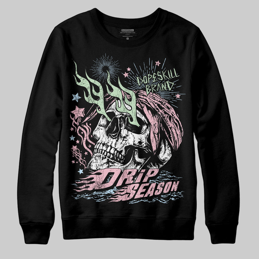 Medium Soft Pink 4s DopeSkill Sweatshirt Drip Season Graphic