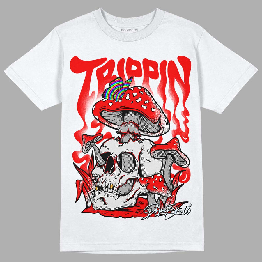 Cherry 11s DopeSkill T-Shirt Trippin Graphic