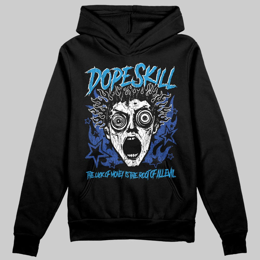 Royal Blue Collection DopeSkill Hoodie Sweatshirt Root of Evil Graphic