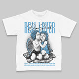 University Blue 14s DopeSkill Toddler Kids T-shirt Real Lover Graphic