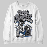 Flint Grey 9s DopeSkill Sweatshirt Paper Chaser Boy Graphic