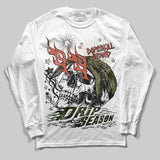 Olive Collection DopeSkill Long Sleeve T-Shirt Drip Season Graphic