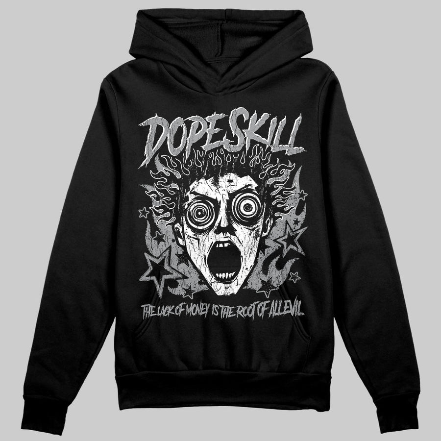 Wolf Grey 5s DopeSkill Hoodie Sweatshirt Root of Evil Graphic
