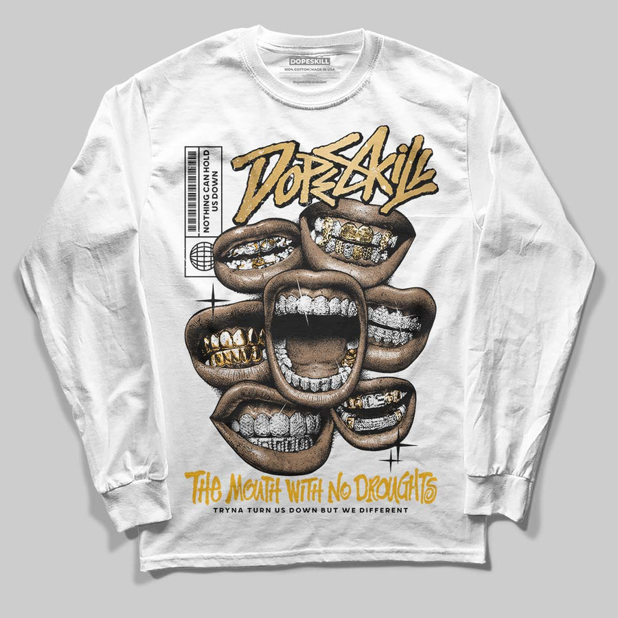 Taxi 12s 2025 DopeSkill Long Sleeve T-Shirt The Mouth With No Droughts Graphic