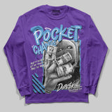 PURPLE Collection DopeSkill Long Sleeve T-Shirt Pocket Change Graphic