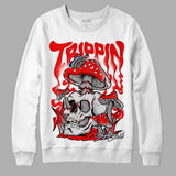 Cherry 11s DopeSkill Sweatshirt Trippin Graphic