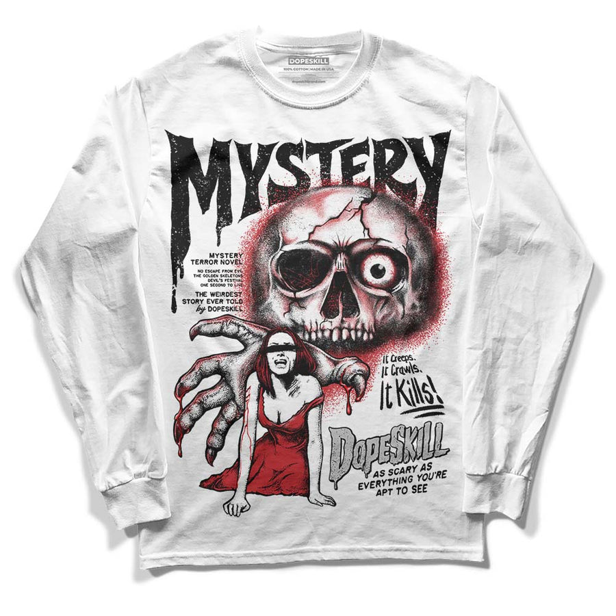Red Taxi 12s DopeSkill Long Sleeve T-Shirt Mystery Ghostly Grasp Graphic