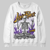 PURPLE 'Laid Back' DopeSkill Graphic Sweatshirt