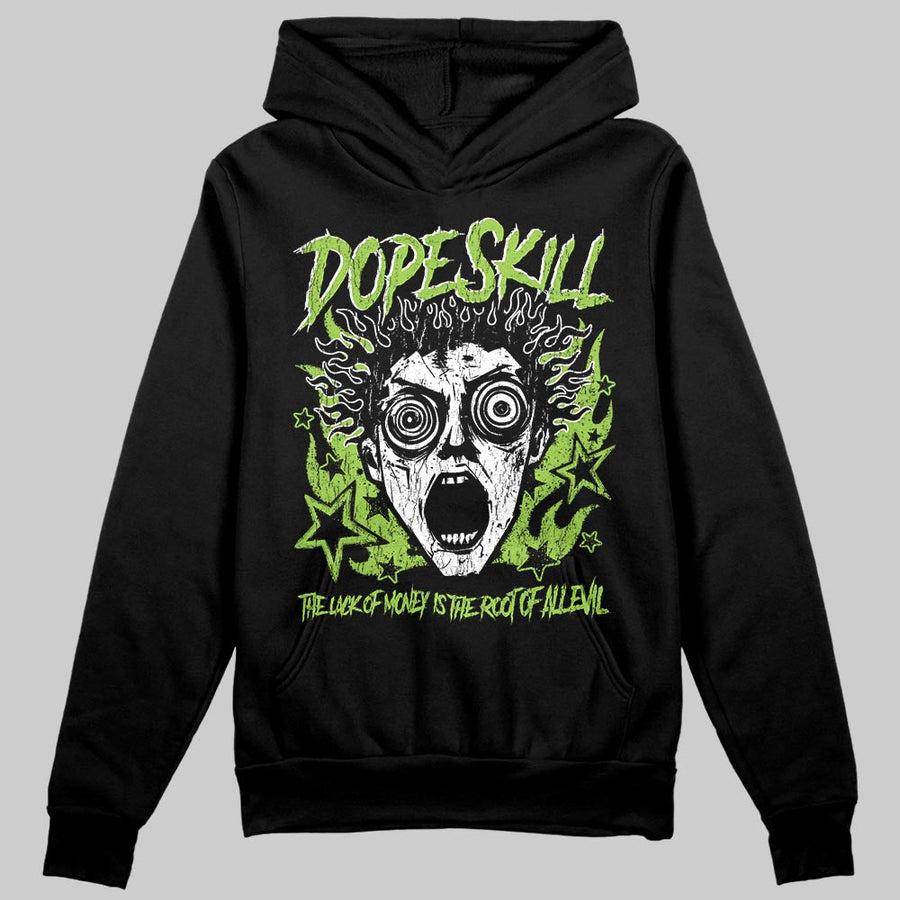 Neon Green Collection DopeSkill Hoodie Sweatshirt Root of Evil Graphic