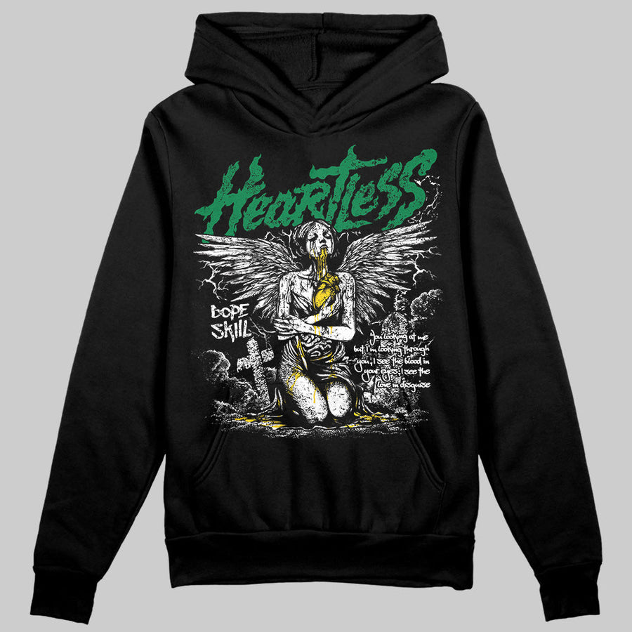 Green Collection DopeSkill Hoodie Sweatshirt Heartless Graphic