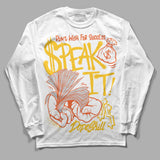 Yellow Collection DopeSkill Long Sleeve T-Shirt Speak It Graphic