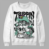 Green Glow 3s DopeSkill Sweatshirt Trippin Graphic