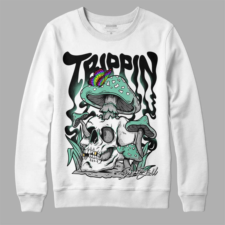 Green Glow 3s DopeSkill Sweatshirt Trippin Graphic