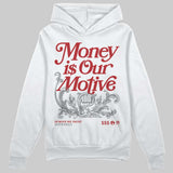 Bugs Bunny 8s DopeSkill Hoodie Sweatshirt Money Is Our Motive Typo Graphic