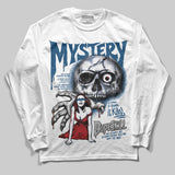 French Blue 12s DopeSkill Long Sleeve T-Shirt Mystery Ghostly Grasp Graphic