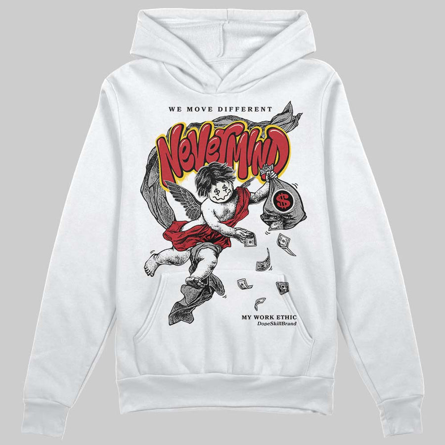 Flight Club 4s DopeSkill Hoodie Sweatshirt Nevermind Graphic