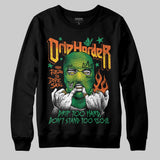 Green Collection DopeSkill Sweatshirt Drip Harder Graphic