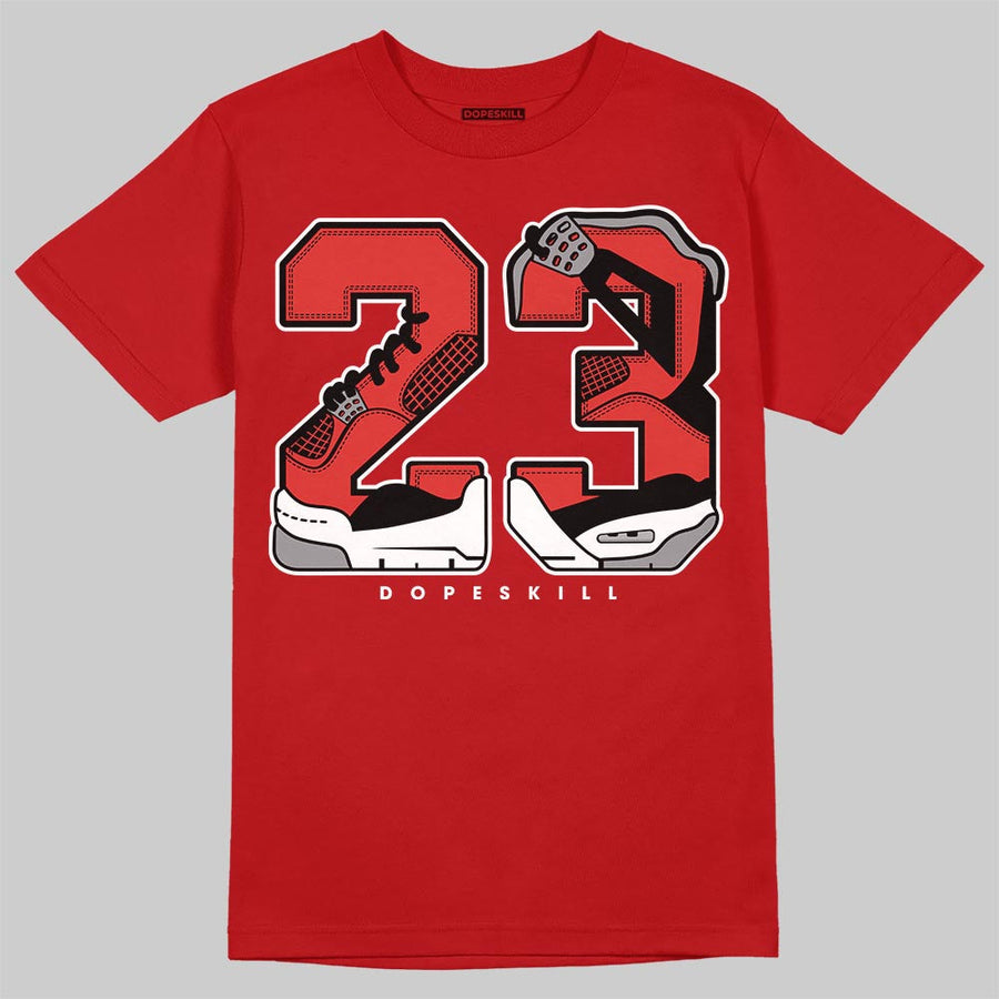 Toro Bravo 4s DopeSkill T-Shirt 23 with 4s Pattern Graphic