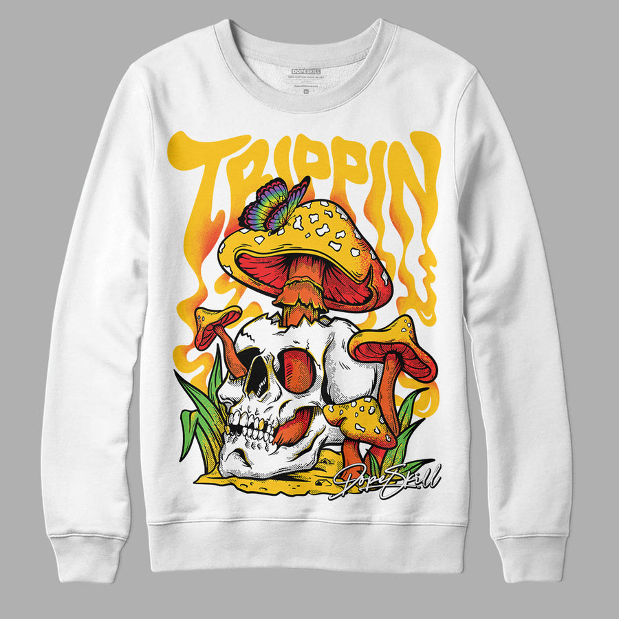 Yellow Collection DopeSkill Sweatshirt Trippin Graphic