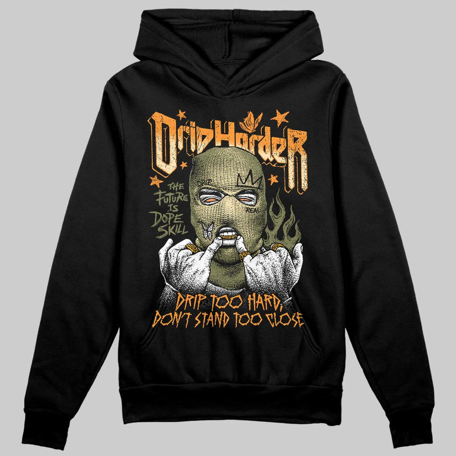 Olive Collection DopeSkill Hoodie Sweatshirt Drip Harder Graphic