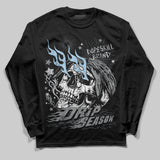 Wolf Grey 5s DopeSkill Long Sleeve T-Shirt Drip Season Graphic