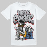 Grey 'Paper Chaser Boy' DopeSkill Graphic T-Shirt