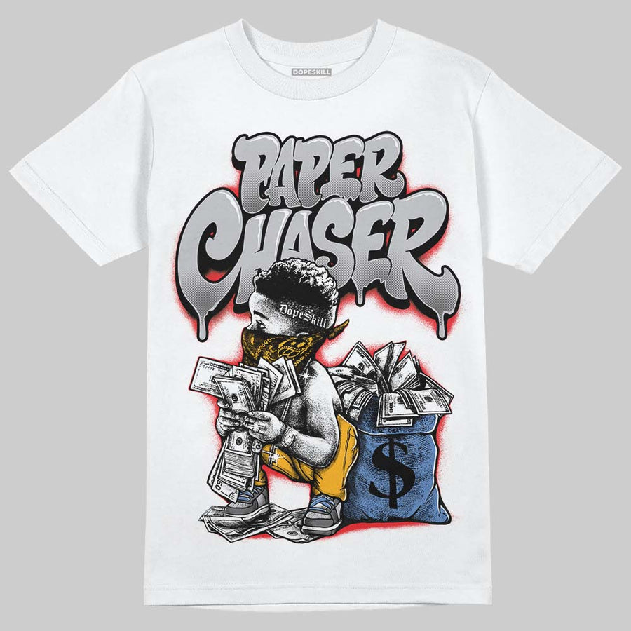 Grey 'Paper Chaser Boy' DopeSkill Graphic T-Shirt