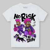PURPLE Collection DopeSkill Toddler Kids T-shirt No Risk No Story Graphic