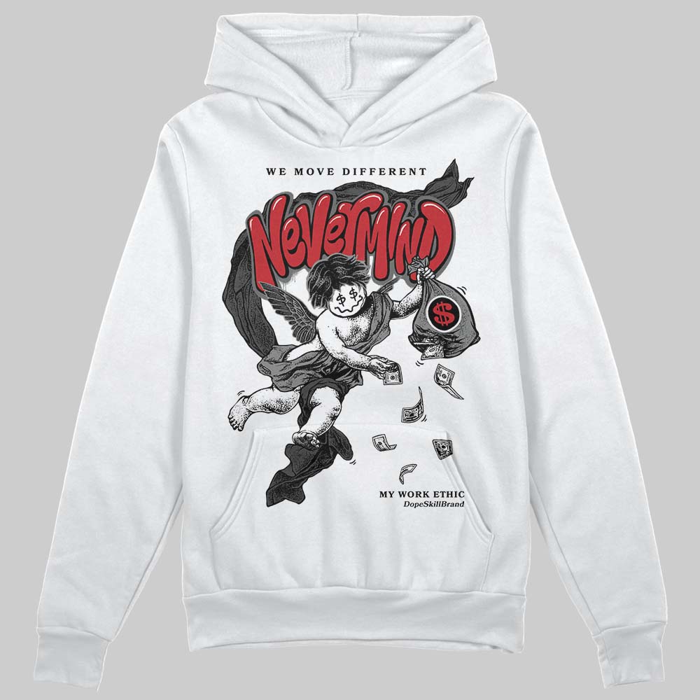 Black Cat 4s DopeSkill Hoodie Sweatshirt Nevermind Graphic