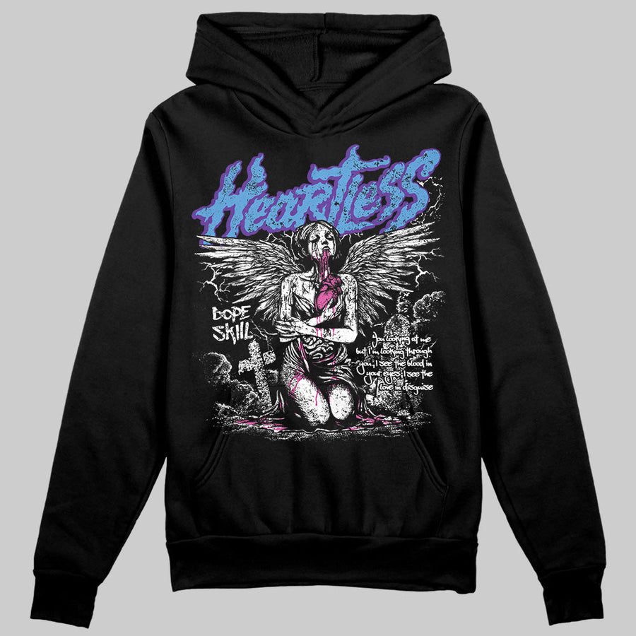 PURPLE Collection DopeSkill Hoodie Sweatshirt Heartless Graphic