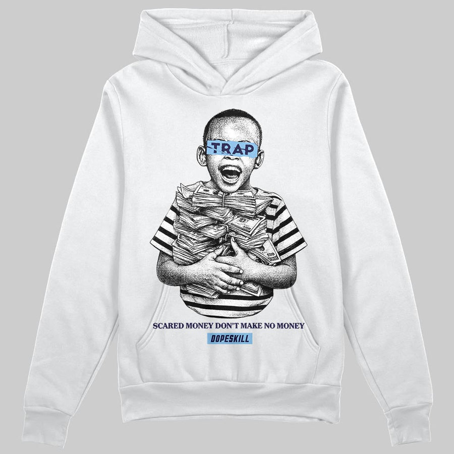 University Blue 'Scared Money Don't Make No Money' DopeSkill Graphic Hoodie