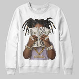 Harris Tweed x Denim Turquoise Dunk DopeSkill Sweatshirt Rich Youth Graphic
