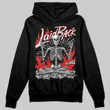 Black/White 'Laid Back' DopeSkill Graphic Hoodie