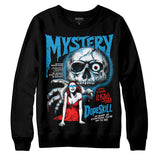 Military Blue 4s DopeSkill Sweatshirt Mystery Ghostly Grasp Graphic