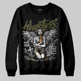 Olive 5s DopeSkill Sweatshirt Heartless Graphic