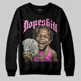 Pink 'Money Loves Me' DopeSkill Graphic Sweatshirt