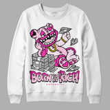 Triple Pink Dunk DopeSkill Sweatshirt Born To Be Rich Graphic