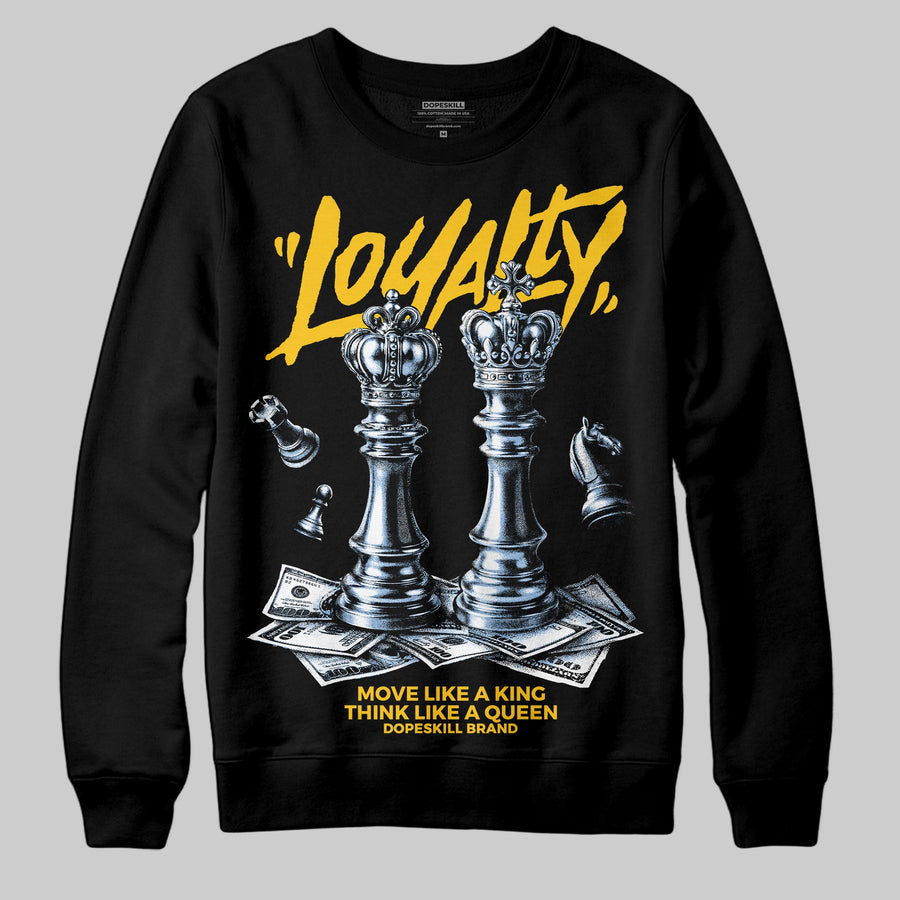 Yellow 'Loyalty' DopeSkill Graphic Sweatshirt