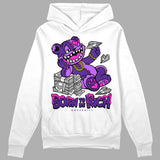 PURPLE Collection DopeSkill Hoodie Sweatshirt Born To Be Rich Graphic