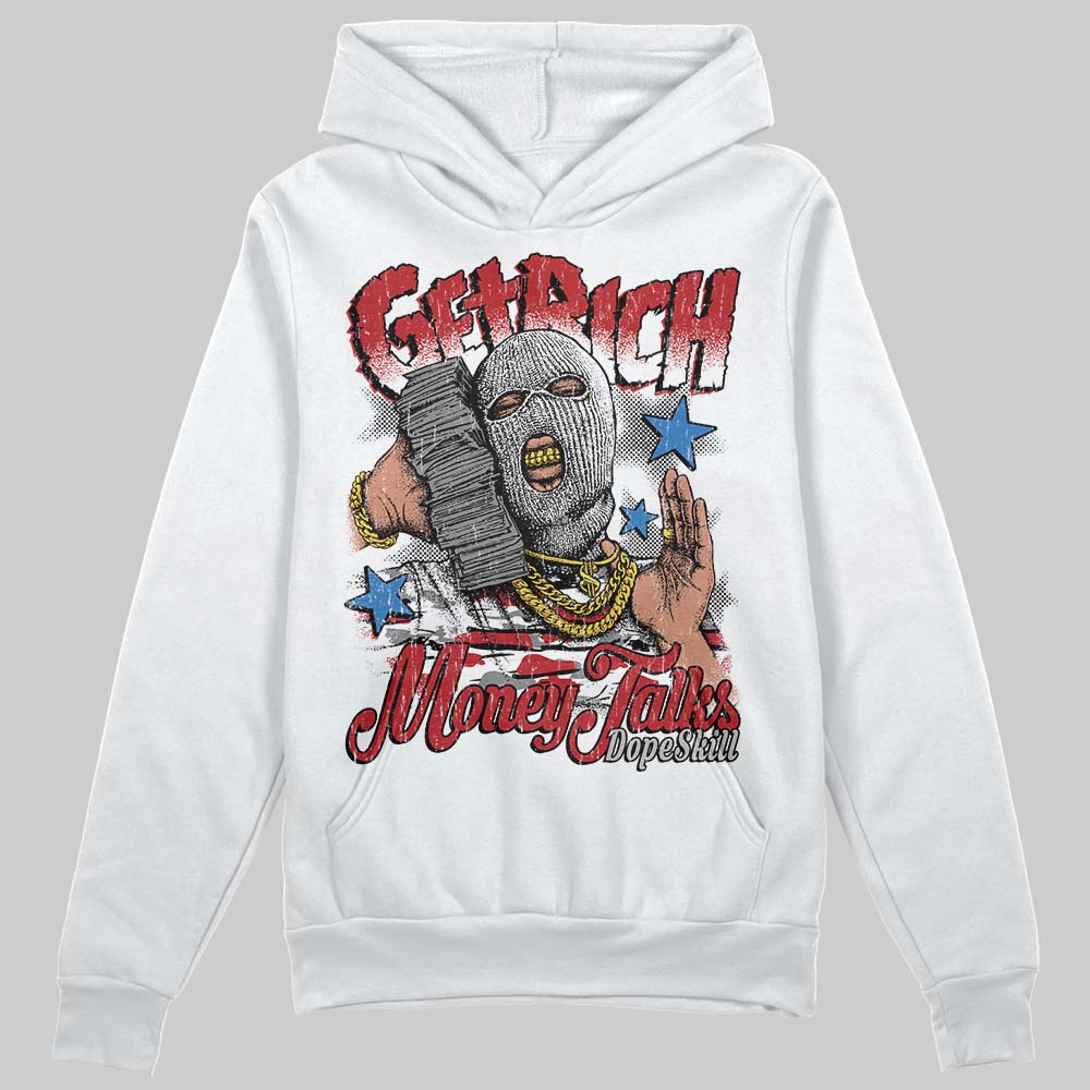 Bugs Bunny 8s DopeSkill Hoodie Sweatshirt Get Rich Graphic