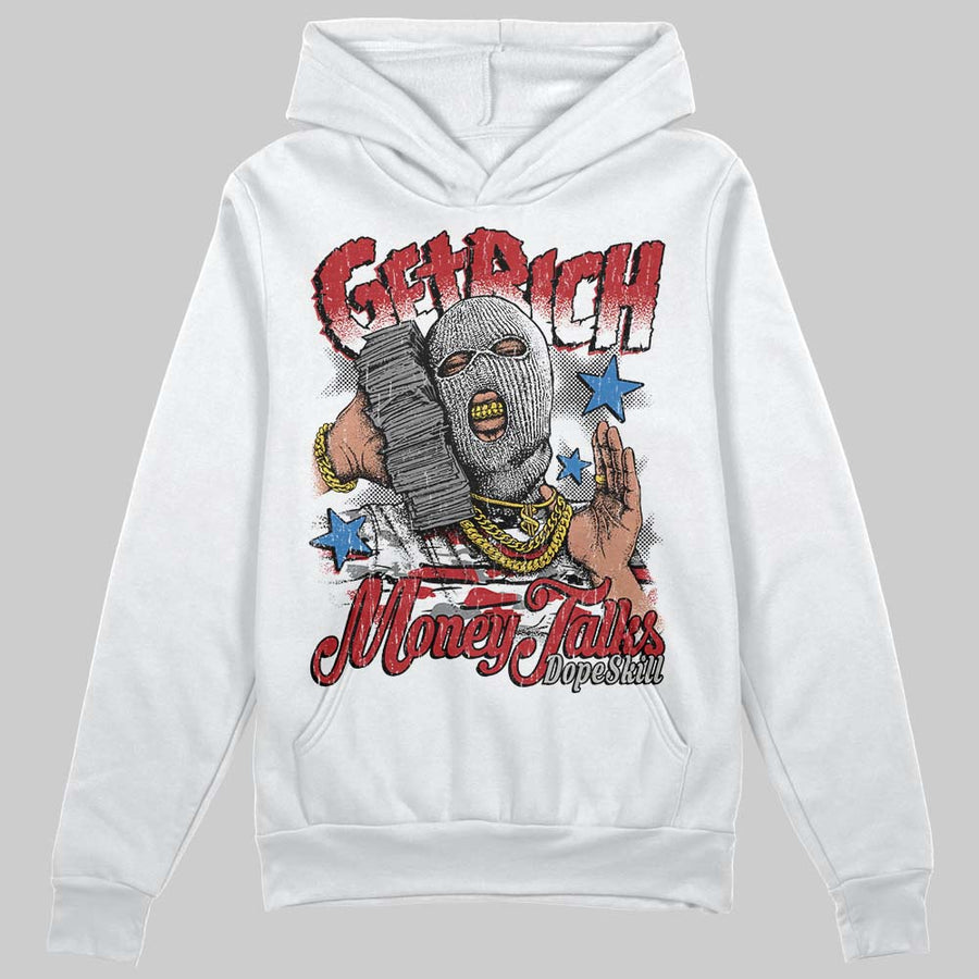 Bugs Bunny 8s DopeSkill Hoodie Sweatshirt Get Rich Graphic