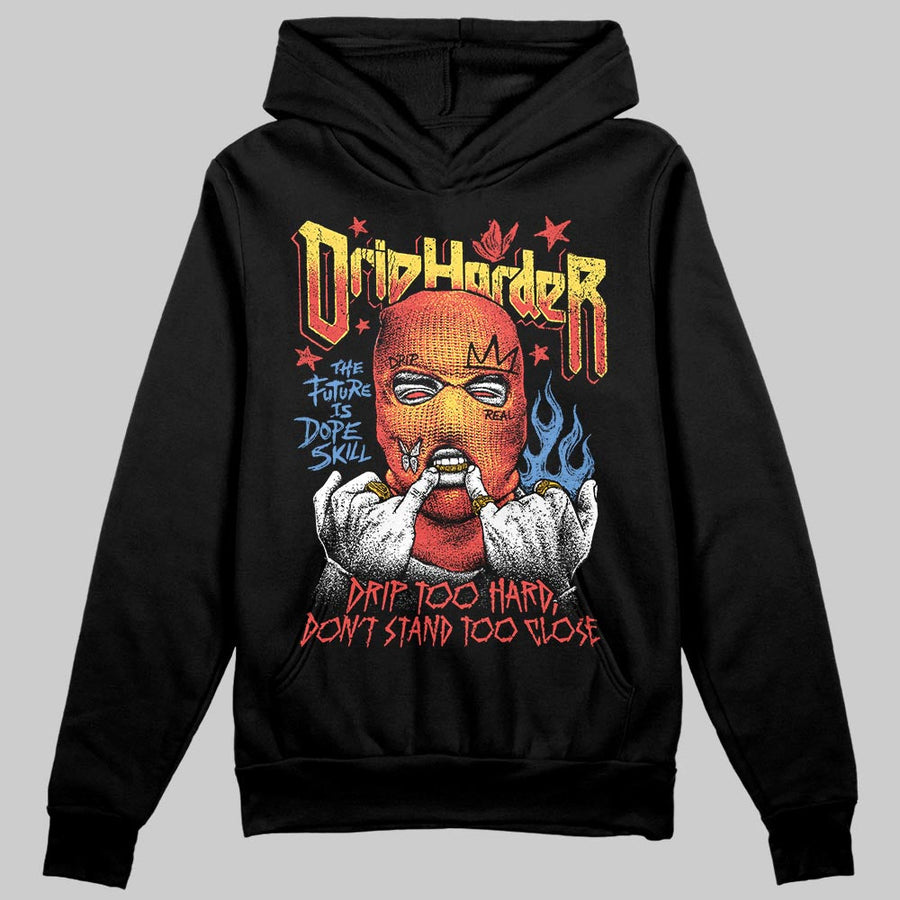 Red Collection DopeSkill Hoodie Sweatshirt Drip Harder Graphic