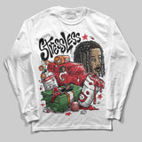 Fire Red “Black Tongue” 5s DopeSkill Long Sleeve T-Shirt Stressless Graphic