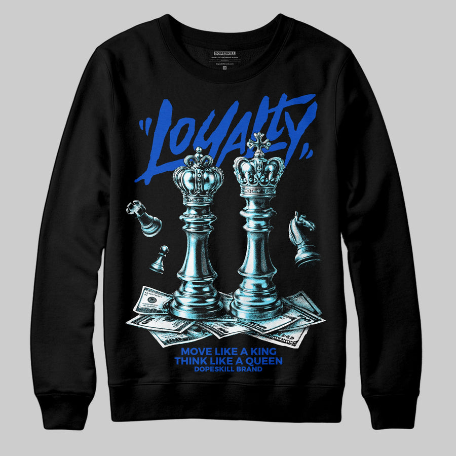 Royal Blue 'Loyalty' DopeSkill Graphic Sweatshirt
