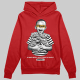 Red 'Scared Money Don't Make No Money' DopeSkill Graphic Hoodie