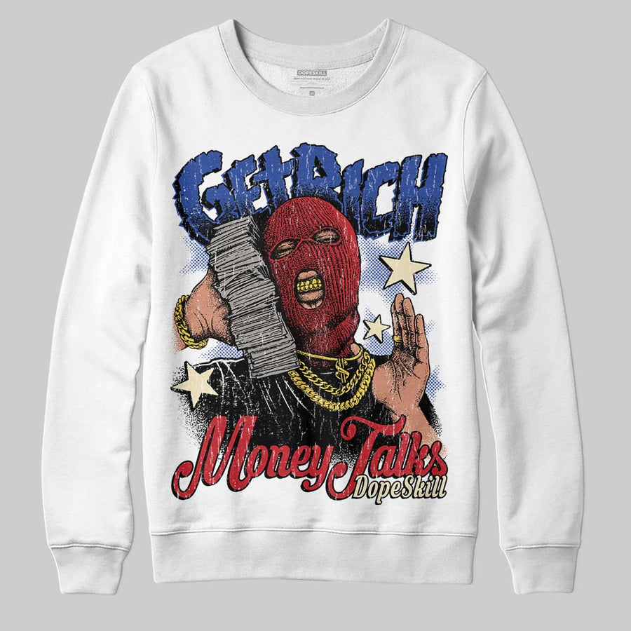 Rare Air 4s DopeSkill Sweatshirt Get Rich Graphic